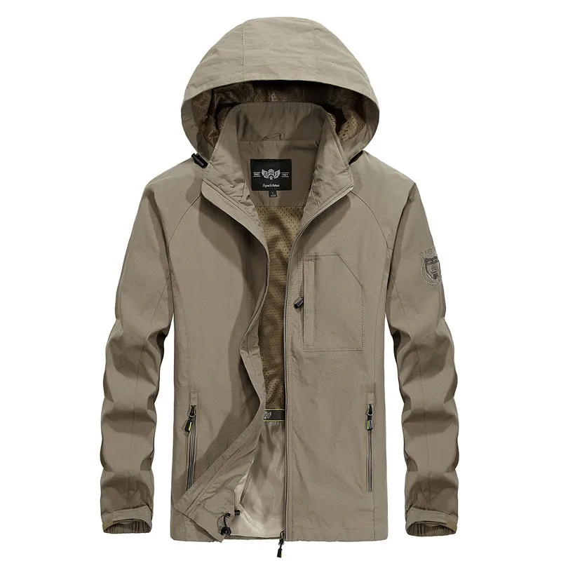 

Men Brand Casual Jackets 2019 Winter Mens Fashion Military Hooded Jacket Coat Male Waterproof Windbreaker Jacket Coats Men