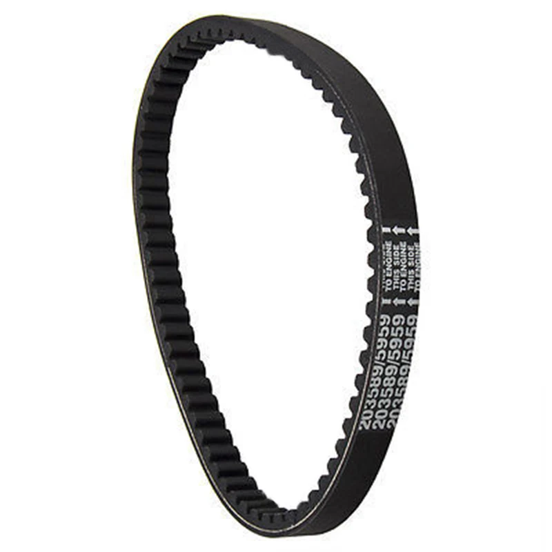 Parts Drive Belt Go Kart Outdoor Sports Black Rubber Pitch Replacement