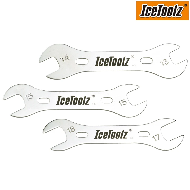 37A1/37B1/37C1 Set IceToolz 37X3 Cone Wrenches 