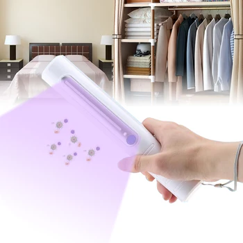 

Portable UVC Germicidal Lamp Home Travel Disinfection USB UV Sterilizer Light