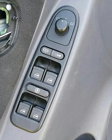 Window Master Switch Button Console For Volkswagen Golf Jetta Bora Passat B5 Seat Leon Toledo 1999-2006 .