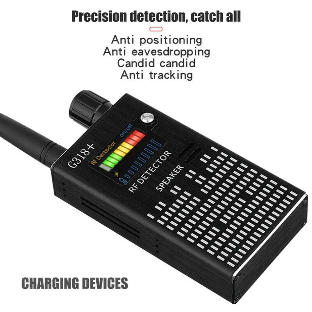 G318+ анти-шпионский усилитель сигнала детектор радиочастот шпион Ошибка GPS трекер поисковый Tracer Finder 2G 3g 4G Детектор