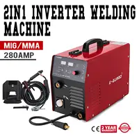 MIG 280A IGBT Inverter Welder MIG&MMA 2 in 1 Portable Welding Machine MIG 1