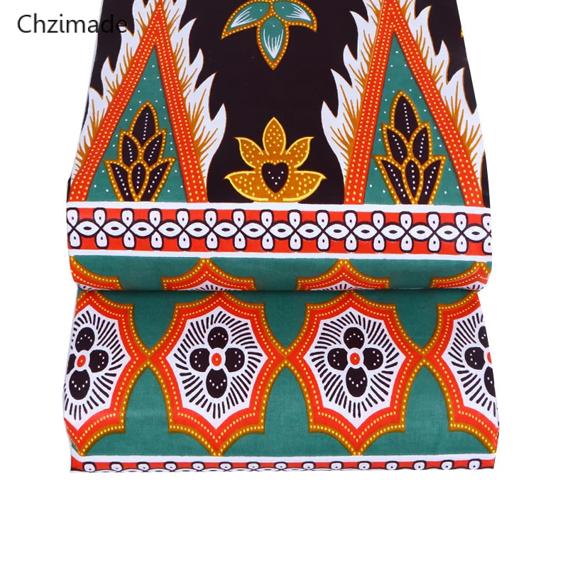 Lychee Life 1 ярд Анкара африканская ткань Национальный цветочный принт настоящий воск полиэстер ткань для вечерние платья Diy Швейные аксессуары