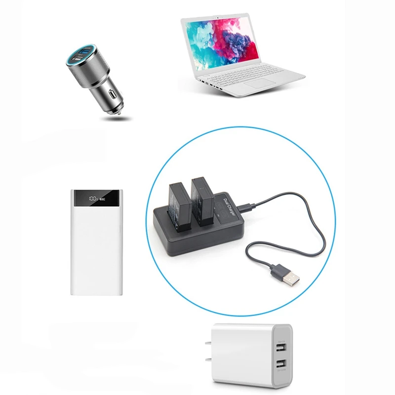 Для Fz100 Usb зарядное устройство с двумя портами ЖК-дисплей Быстрая Зарядка батарея для цифровой камеры зарядное устройство для sony A7Iii A9 A7Riii