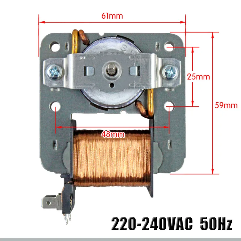 Microwave Oven Spare Parts Microwave Oven Fan Cooling Fan Motor MDT-10CEF 220V 18W 2 pin