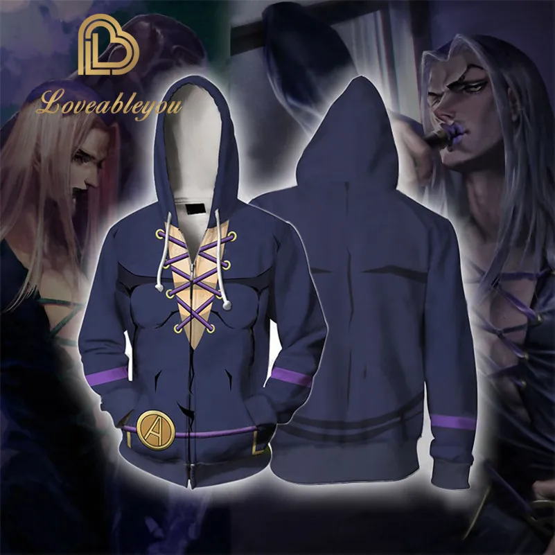JoJo's причудливое приключение Косплей золотой ветер Leone Abbacchio Костюм Униформа