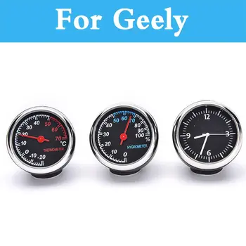 

Car Thermometer Hygrometer Mechanical Round Quartz Clock Hygrometer For Geely Fc (Vision) Mk Mk Mr Cross Otaka Auto Decoration