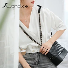 Высокое качество, Двойная Цепочка, v-образная линия, стеганые сумки через плечо, сумки-мессенджеры для женщин, женские сумки,, модный кошелек