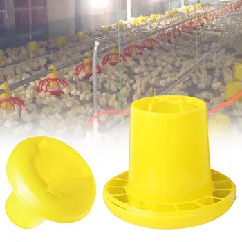 

New Chick Feeder Food Container Poultry Chicken Hen Ducks Dove Quail Bantam Feed Food Tool Under Automatic Bbarrel Pet Supply