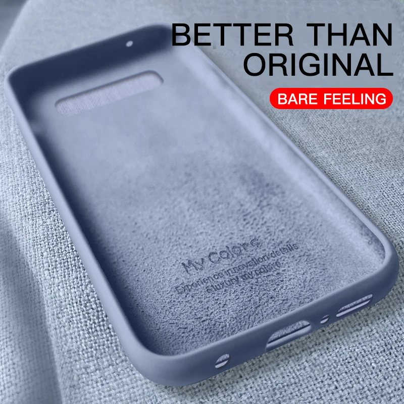 Ультра тонкие жидкие силиконовые оригинальные чехлы для Oneplus 7 T Pro 6 6T 5T One Plus 7 T Pro, мягкие карамельные защитные чехлы