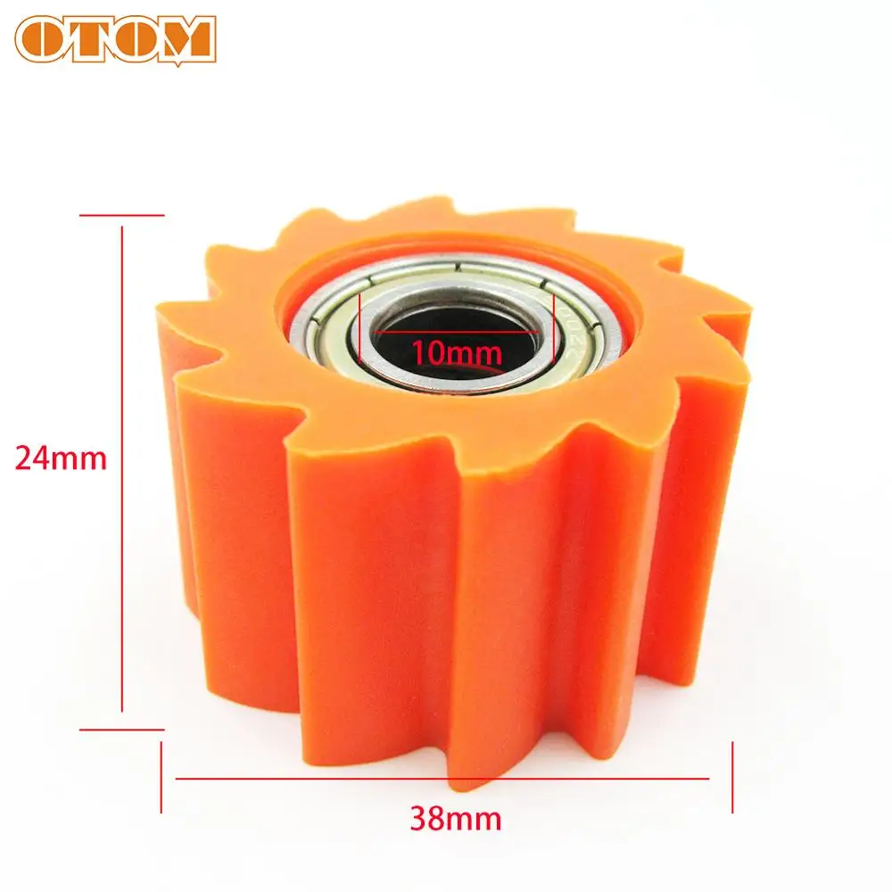 OTOM мотоцикл цепные ролики(Serrated) натяжитель приводной ремённой шкив руководство стандартные части для грязного велосипеда уличный велосипед ЭНДУРО МОТОЦИКЛ