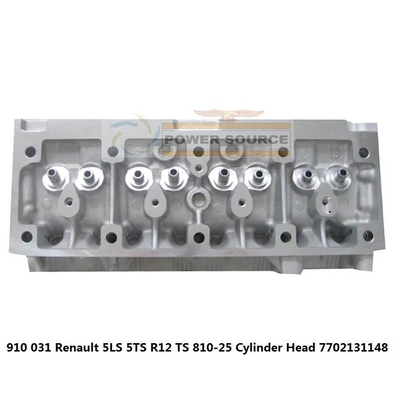 910 031 810-25 Engine Cylinder Head For Renault 5LS 5TS R12 toros 1289cc 1.3L Petrol 8V 1974-83 7702131148 910031 (4)