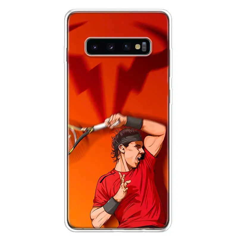 TW186-9 Рафаэль Надаль чехол для телефона для samsung Galaxy S10+ Note 10 9 8 S9 S8 J4 J6 J8 плюс S7 S6 корпус под плетенную сумку - Цвет: TW186-9