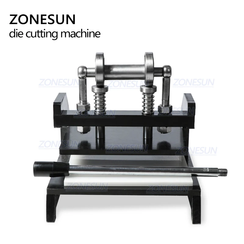 ZONESUN DM-2616N станок для высечки кожи ручной работы для высечки сережек прессовочная машина для штамповки штампов из стали