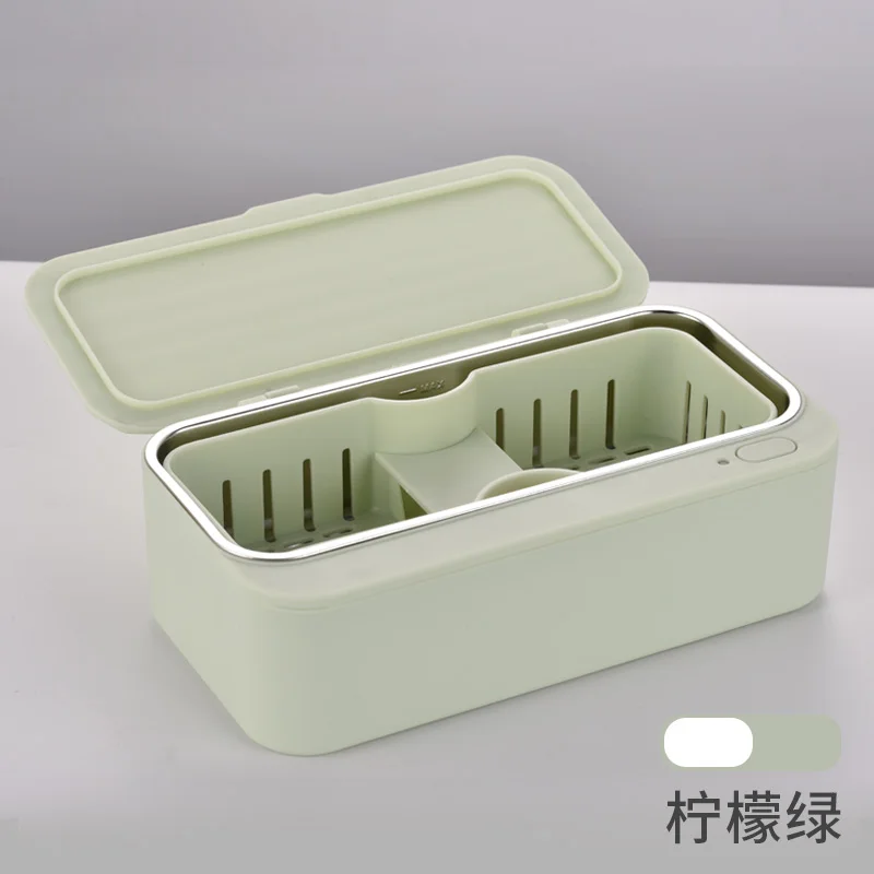 Xiaomi Youpin EraClean Ultra sonic Cleaner 45000 Гц ювелирные очки часы Стоматологическая бритва щетка ультразвуковая звуковая очистка резервуар - Цвет: US plug