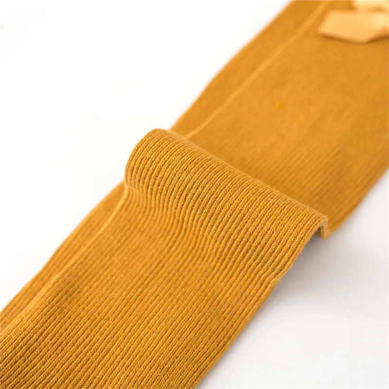 Socks skarpetki Kids Toddler Baby Girls Boys Solid Anti-Slip Knitted Long Socks Knee Socks kniekousen meisje #4S02 (5)