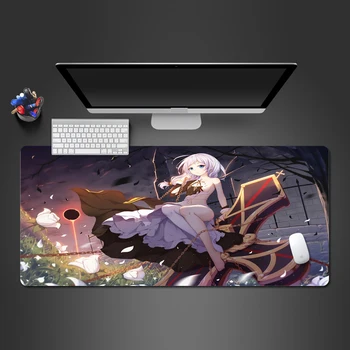

Modern Abstract Cartoon Art Mouse Pad Natural Rubber Big Lock Edge Personality Game Mouse Desk Pad Office Computer Accessories