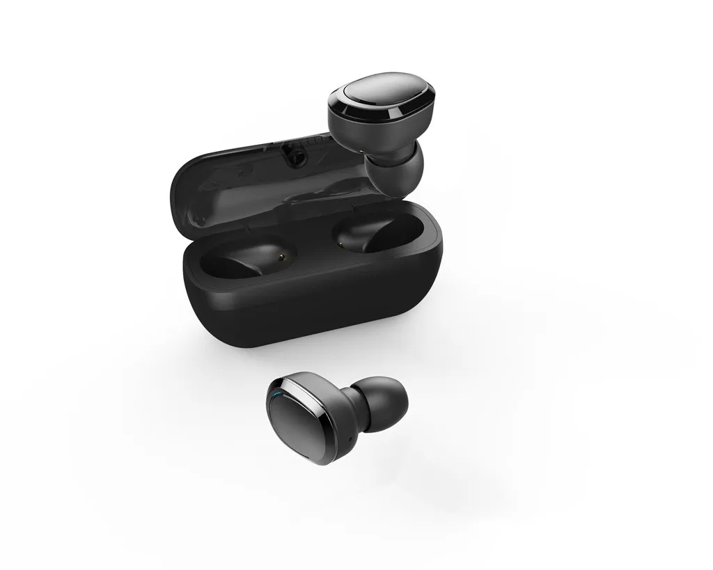 Беспроводные наушники Bluetooth 5,0, гарнитура TWS, мини-наушники, стерео наушники с откидной крышкой, два наушника, интеллектуальное шумоподавление