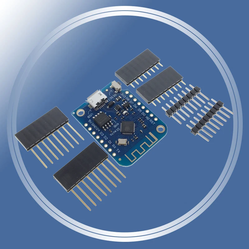 Wemos D1 Mini V3.0.0 Wi Fi плата разработки Интернет вещей ESP8266 CH340 CH340G 4 Мб для Arduino Nodemcu V2