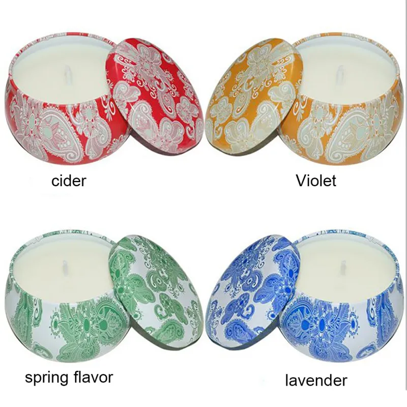 Рождественский соевый воск нетоксичный растительный эфирное масло бездымный ароматный ароматический подсвечник