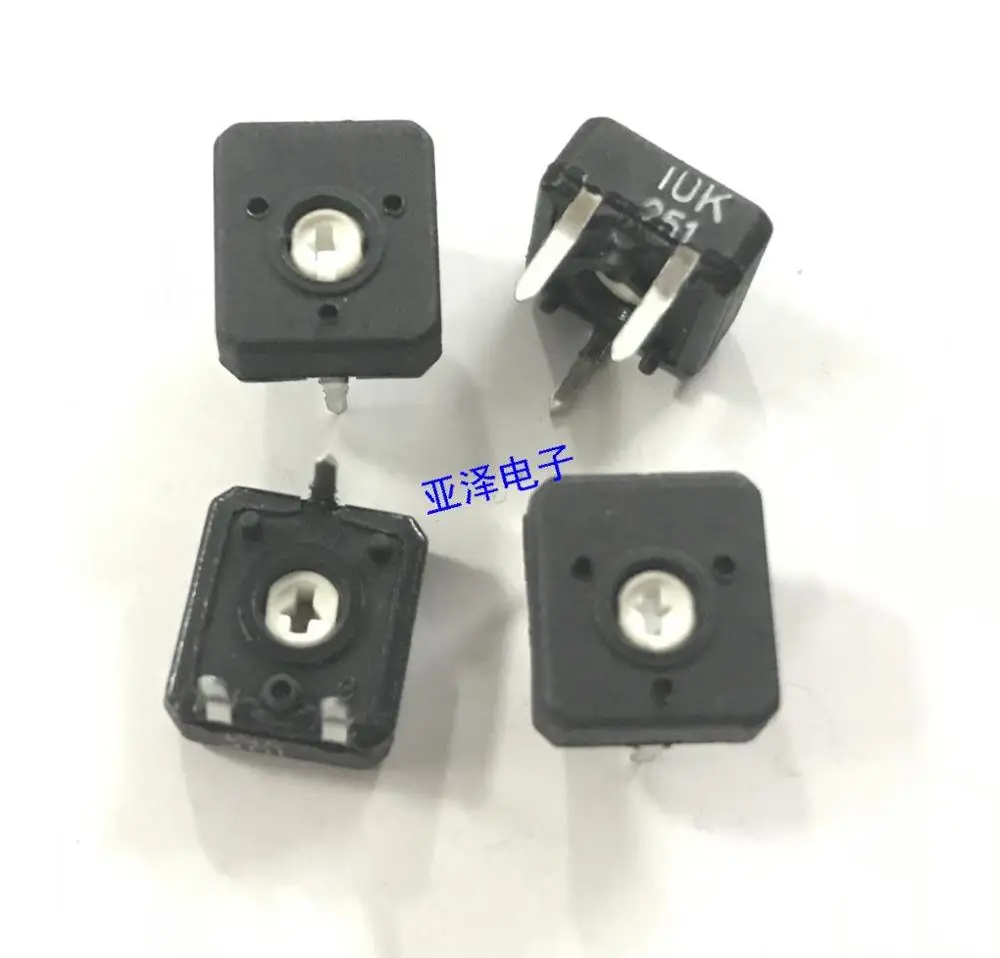 

5PCS/LOT TE Tyco CB10LV103M Spain potentiometer PT10-10K square arrow hole horizontal adjustable resistor