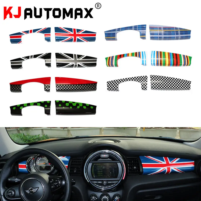 KJAUTOMAX для Mini Cooper F55/F56 2 шт. декоративная наклейка панели приборов Соединительный