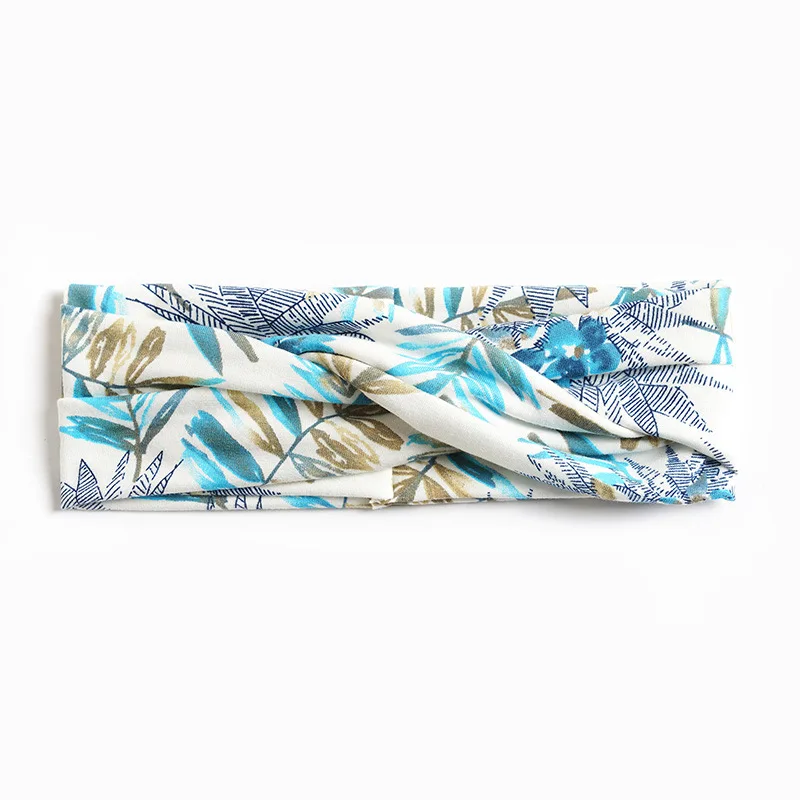 Striped Bohemian Flower Style Cross Hair 4