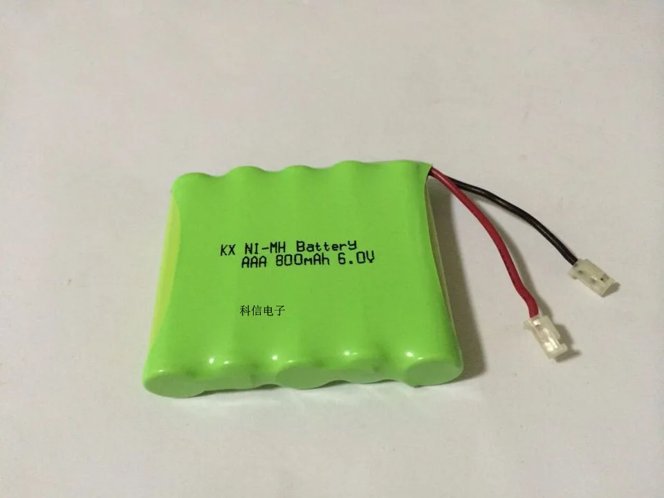 MasterFire 5 упак./лот 6V AAA Ni-MH 800mAh аккумуляторная батарея NiMH батареи с вилками