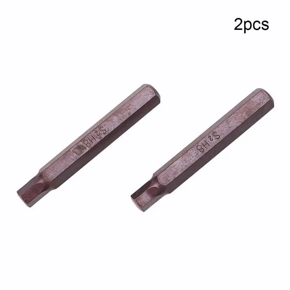 Utoolmart 2 шт 1/" 50 мм длина привода шестигранные головки набор H4~ H10 хром-ванадиевая сталь метрическая отвертка бит розетки ручные инструменты