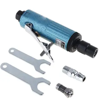

1/4 inch Pneumatic Die Grinder Air Die Grinder Grinding Mill Engraving Tool Polishing Machine for Pneumatic Tools Blue