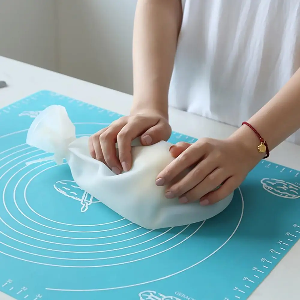 Bakeware Cooking Pastry Tools Soft Silicone Preservation Kneading Dough Flour-mixing Bag Kitchen #1119 | Дом и сад
