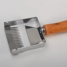 Железная деревянная ручка, полезный инструмент для пчеловодства, скребок для меда, расческа, оборудование для садового сельского хозяйства, прочная вилка для разворачивания, практичная