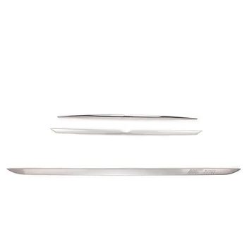 

For new BMW X1 tailgate trim retrofit 2016-2018 X1 anti collision and bright strip Rear wiper Exterior moulding modification