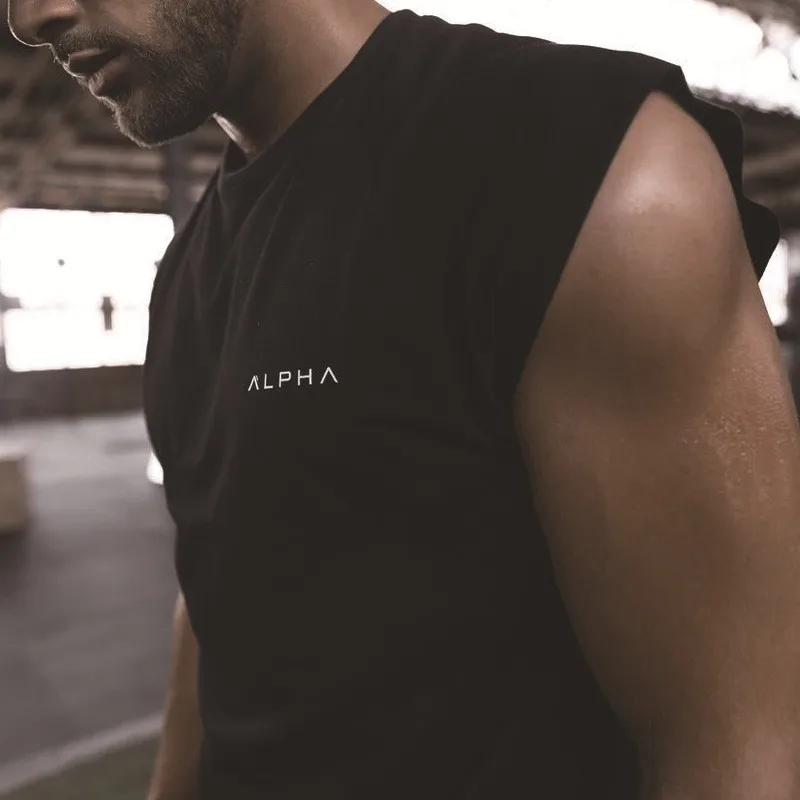 

New Design Men Brand Gyms Sleeveless Bodybuilding Tank Tops Men's Summer Gyms Fitness Casual O-neck Men Tank Tops