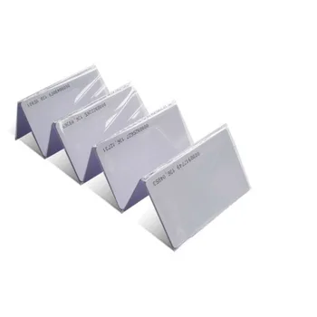 

CR80 White Blank Long Reading Distance Alien H3 Chip UHF Rfid Card PVC Parking Card with 860-960Mhz