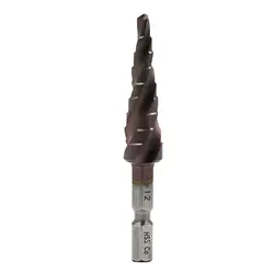 Универсальные инструменты Мини HSS сталь 4-22 мм спиральная флейта увеличить сверло 4-32 мм 4-12 мм ступенчатая заточка отверстие резак