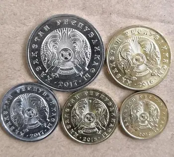 

5 PCS SET Kazakhstan ,100% Real Genuine Comemorative Coin,Original Collection