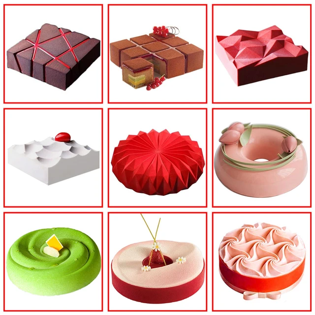 29 modèles moule silicone pâtisserie moule à gâteau en silicone outils  pâtisserie - AliExpress