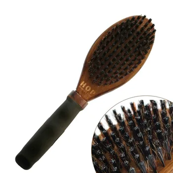 

Double Sided Dog Brush Grooming Eco-friendly Wooden Comfortable Pin Cat Pet Comb For Hair Detangling Dirt Cleaning