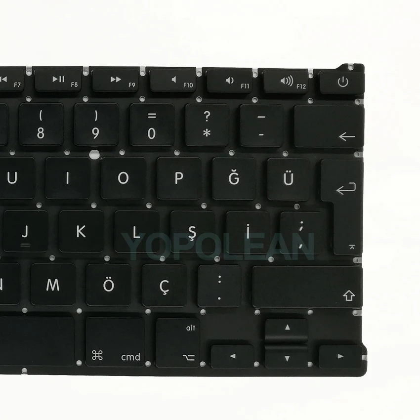 Новинка для Macbook Air 13 &quotA1466 A1369 Турецкая клавиатура с подсветкой 2011 2017