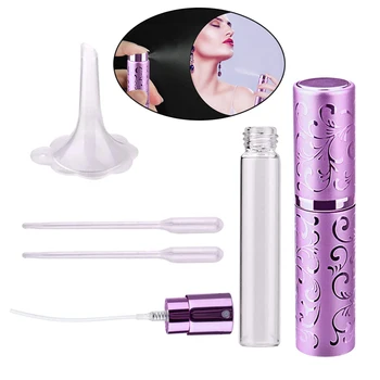 

10ml Empty Aluminium Spray Bottles for Makeup Skin Care Purfume Refillable Portable Bottle Tools Portable Soap Dispenser