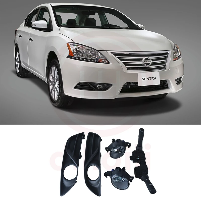 Туман светильник лампы для Nissan Sentra X Trail bluebird Sylphy Pulsar ST седан 2013 2014 2015|fog light|fog light