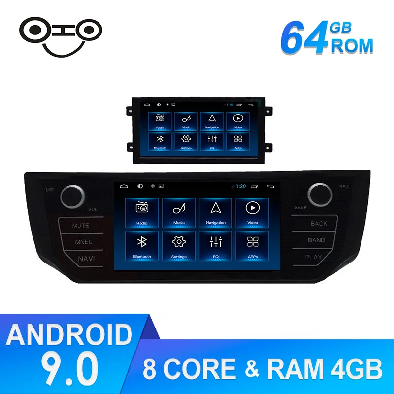 Android 9.0 Octa Core 4+64G Navigation Player Car Radio Gps Android For 2008-2013 Roewe 550/2011-2015 Mg 6