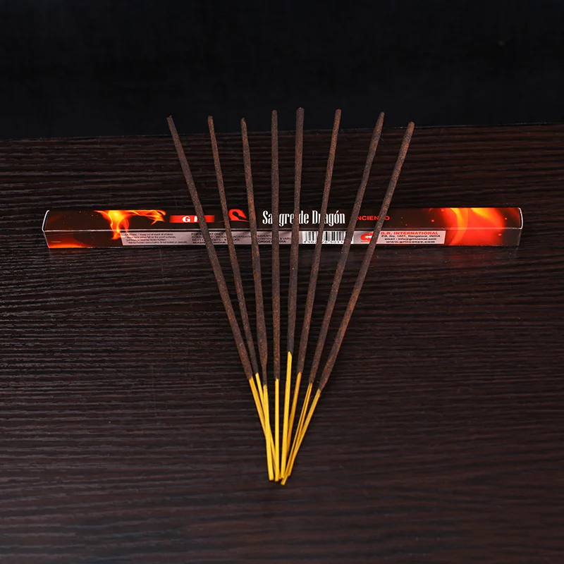 25 Small Boxes/ A Big Box India Incense Ambergris Dragon's Blood Aroma Incense Aromatic Incense Stick Home Air Clean Accessories