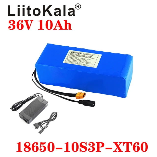 Electric Bike 48V 42V 36V Li-Ion Lithium Battery Charger for Motorcycle  Scooter