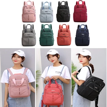 

Fashion Womens Canvas Backpack Shoulder Bag Casual Sport Work Handbag Satchel