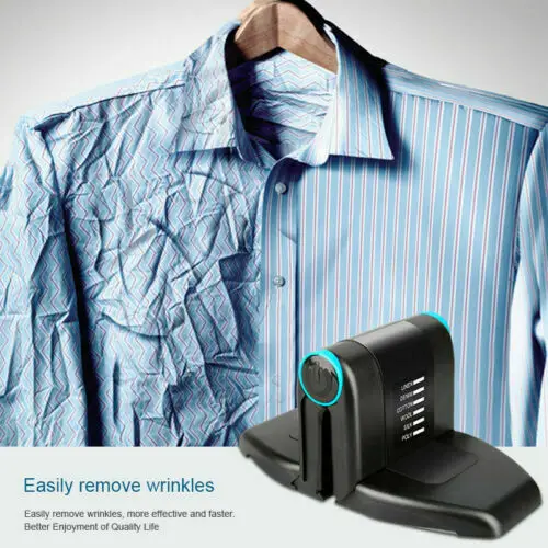 

Hot Black Mini Collar Iron 6 Adjustable Portable Temperature Patterns For Home Travel EU/UK/US Plug