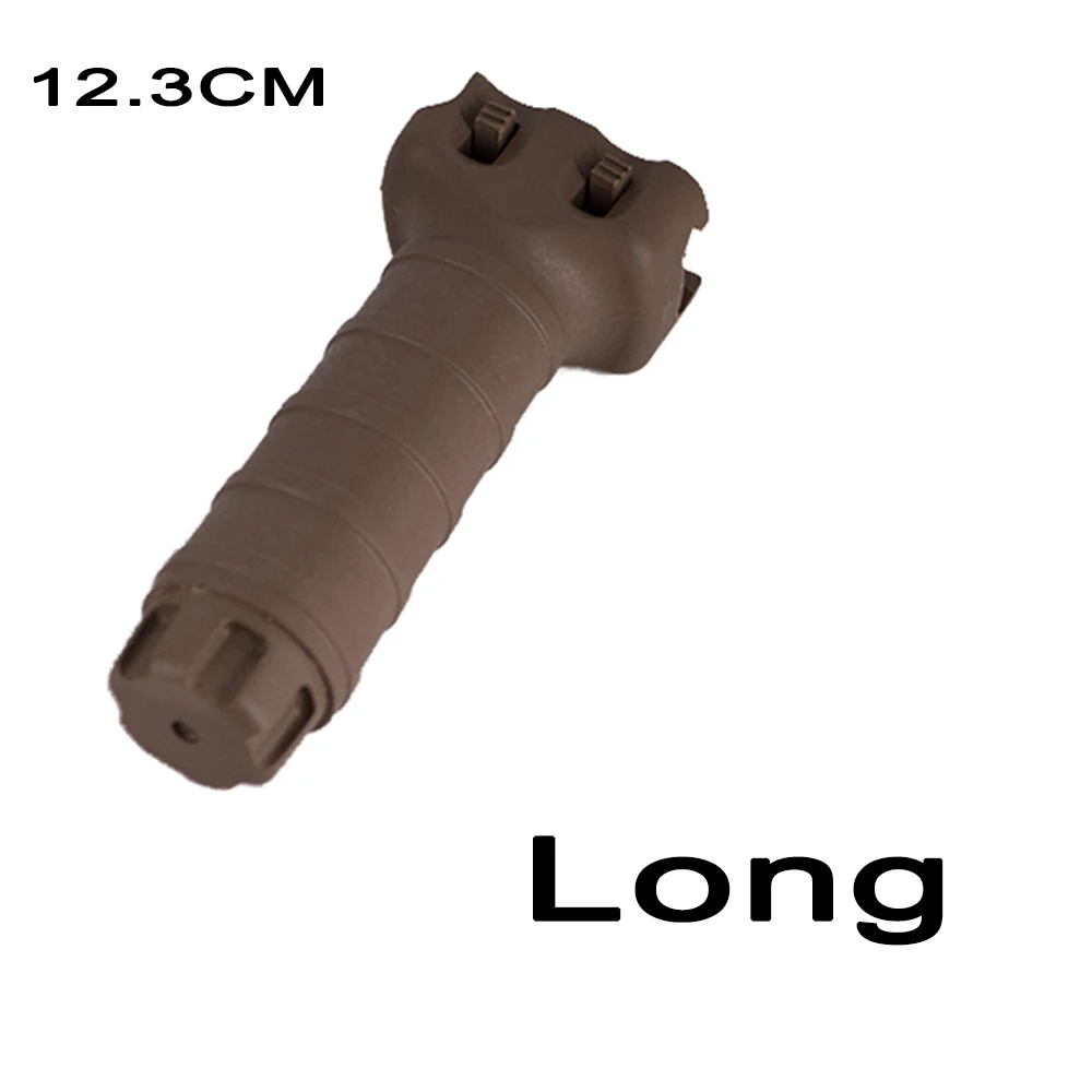 Длинная/короткая нейлоновая ручка для AR15 M4 M16 JinMing8 Jinming9 Gen9 Воздушный пистолет страйкбол гелевый шар бластер винтовка Пейнтбол Аксессуары - Цвет: Long Sand