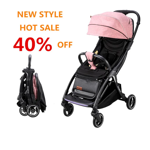 $US $167.14  Hot Sale 2020 Baby Stroller Trolley Car 4 Seasons Fast Shipping High Landscape Folding Lightweight 